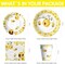 Bee Baby Shower Decorations Tableware - Bee Party Supplies(Yellow)